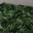 50 Feet Green Tinsel Garland Artificial Christmas Pine Decorative Greenery Tinsel Stems Non-Lit Soft Twist Garland 12 Inch x 2Inch for Holiday Season Outdoor Indoor Party Decorations