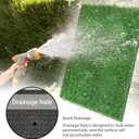 Artificial Grass for Dogs Pee Tray Fake Grass Mat for Professional Puppy Potty Trainer Replacement Dog Grass Pad for Indoor and Outdoor (51.3x32 Inch (Pack of 1)