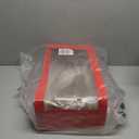 Kurt Adler 16Inch White/Rose Gold Black Angel Tree Topper