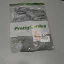 PRETTYGARDEN Women's Summer Spaghetti Strap Tank Tops Sleeveless Camisole Blouses Asymmetrical Going Out Basic Tank Shirt (Gray, S)