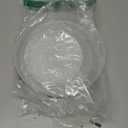 ECOESPTI 12Pcs Clear Plant Saucer, 6 8 10 Inch Durable Plastic Plant Tray, Round Plant Pot Saucers, Drip Tray for Indoor and Outdoor Garden, Clear