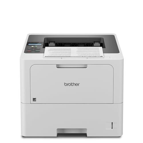  Brother HLL6210DW Business Monochrome Laser Printer with Large Paper Capacity, Wireless and Gigabit Ethernet Networking, Advanced Security Features and Mobile Printing 