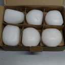 3" White Floating Candles 12 Pack, Unscented & Dripless, Long-Lasting Wax for Wedding, Party, Holiday, Home Decor, Romantic Centerpieces, Valentine's Day, Christmas & Pool Decoration