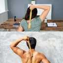 3 x Bamboo Back Scratcher,100% Natural Bamboo Back Scratchers for Itching Relief,Strong & Sturdy 17 inches