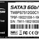 TEAMGROUP MS30 512GB with SLC Cache 3D NAND TLC M.2 2280 SATA III 6Gb/s Internal Solid State Drive SSD (Read/Write Speed up to 530/430 MB/s) Compatible with Laptop & PC Desktop TM8PS7512G0C101