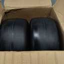 13x6.50-6 Flat Free Lawn Mower Tire and Wheel, Solid Smooth Zero Turn Mower Front Tire Assembly, with 3/4" & 5/8" Bearing, 4"-6.5" Centered Hub, Compatible with Lawnmower Garden Tractor, 2 Pack (13x6.50-6 Flat Free (Smooth Tread ))