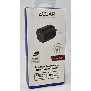 ZGR 20W TYPE C USB WALL CHARGER
