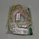 0.8" x16.4FT Champagne Gold Crown Molding Trim - Peel and Stick 3D Floral Wall Trim for Mirror Frames, Furniture & Ceiling Decor (Self-Adhesive PVC)