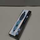 Farery Mini Thermal Brush, Curling Iron 3/4 Inch, Heated Round Brush for Volumizing and Small Curls, Travel Size Hot Brush for Short & Thin Hair, Dual Voltage, One Heat 392F, Touch-ups, Blue