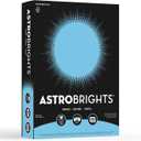 Neenah Astrobrights 30% Recycled Bright Color Paper, 8 1/2in x 11in, 24 Lb, FSC Certified, Lunar Blue, Ream Of 500 Sheets, 21528