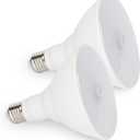 GREENIC Radar Motion Sensor Light Bulbs Outdoor, 15W 5000K PAR38 LED Flood Light Bulb with Motion Detector and Dusk to Dawn Sensor, 100 Watt Equivalent, E26 Medium Base, 1500LM, Daylight, 2 Pack