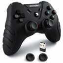 DuLingKer PC Controller Wireless, PS3 Controllers PC Gamepad with Hall Effect Joysticks and Dual Vibration, 2.4G Wireless Gaming Controller for Windows 11 10 8, PS3, Android TV, Steam, Raspberry Pi