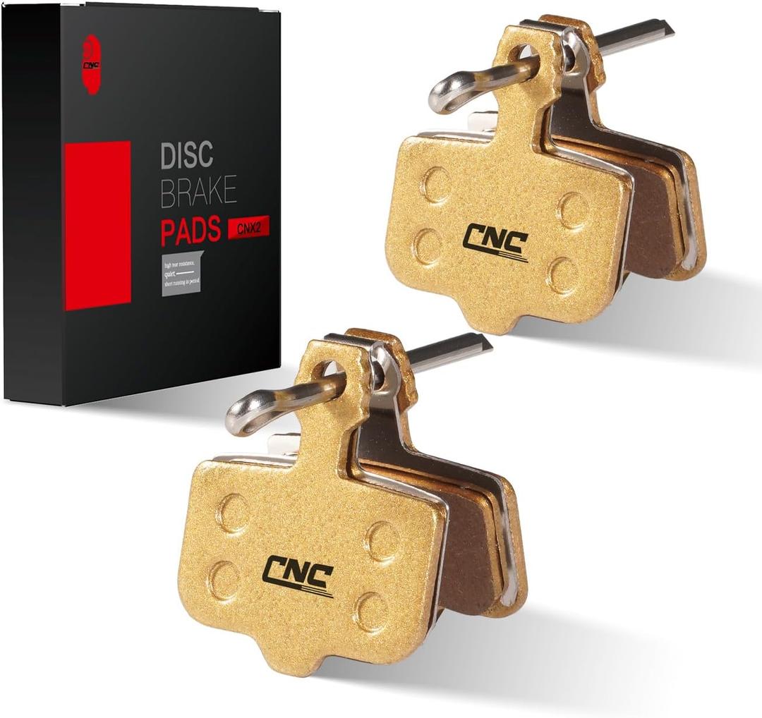 Bicycle Disc Brake Pads for Avid Elixir 1 3 5 7 9 ER CR Mag,Bike Brake Pads for Sram Level T TL Rival XX,X0,XXWC DB1 DB3 DB5 MTB Brake Pads. （Resin/Semi-Metallic）