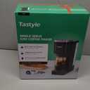 Tastyle Single Serve Coffee Maker, Iced and Hot Coffee Machine for K Cup & Grounds, Compact Design, 40oz Removable Water Reservoir, 6 to 24 Oz Brew Sizes, Fits 7.3" Travel Mug, Black