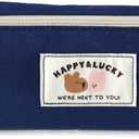 Monolike_Block Pencil case (Happy and Lucky Block Pen case, Indigo)