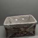 KINGWILLOW Storage Basket, Wicker Storage Basket, Suitable for Bedroom and Desktop Storage (Small Size)
