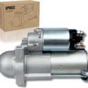 6970N Starter Motor Fit for Chevy Silverado 1500 V8 5.3L 4.8L 09-13 LS, for Chevrolet Tahoe V8 5.3L 09-14 4.8L 09-12 Compatible with GMC Sierra 1500 V8 5.3 4.8 09-13, Suburban V8 5.3L 09-14 12611102