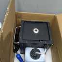 BORGOVA Vertical 1500W DMX Fog Machine with Wireless Remote Timer
