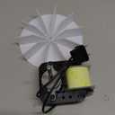 Siasky Universal Bathroom Vent Exhaust Fan Motor Replacement Motors Kit, Fit for Nu-Tone Br-oan Exhaust Vent Fan Motor 120V 50CFM, with Blower Wheel