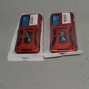 Pack of 2 PhuLok Compatible with Galaxy A55/A35 5G Case with HD Screen Protector,[Slide Camera Cover][Kickstand][Military-Grade] Heavy Duty Protection Samsung A55/A35 5G Case (Red)