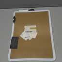 Mr. Pen- Dry Erase Board, 12 x 16 with a Black Dry Erase Marker, White Frame, White Board for Students