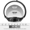 EKINGEEK Nylon Quick Dry Watch Band Compatible with Fenix 6/Fenix 5/ Fenix 7/EPIX 2, 22mm Quick Easy Fit Sport Wristband Strap for Garmin Fenix 6 Pro/Sapphire, Instinct, Forerunner 955 (EK02011)