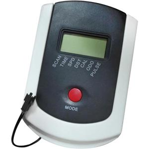 LCD Monitor Speedometer with Heart Rate Professional Replacement Parts Cycle Counter Durable for Stationary Bike Bike Sport Bikes