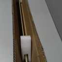 Antique Bronze Disc Curtain Rods, 28-48 Inches Window Curtain Rod,Adjustable Room Darkening Curtain Rod with Aluminum Finials and Brackets,Wrap Around Design