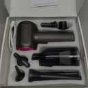 KMM Handheld Car Vacuum Cleaner, 4 in 1 Vacuum Cleaner 16000Pa Air Duster, 3-Speed Adjustable 120W High Power Vacuum Cleaner with LED Light and Multi-Nozzles for Car, Home, Office, Pet (Gray)