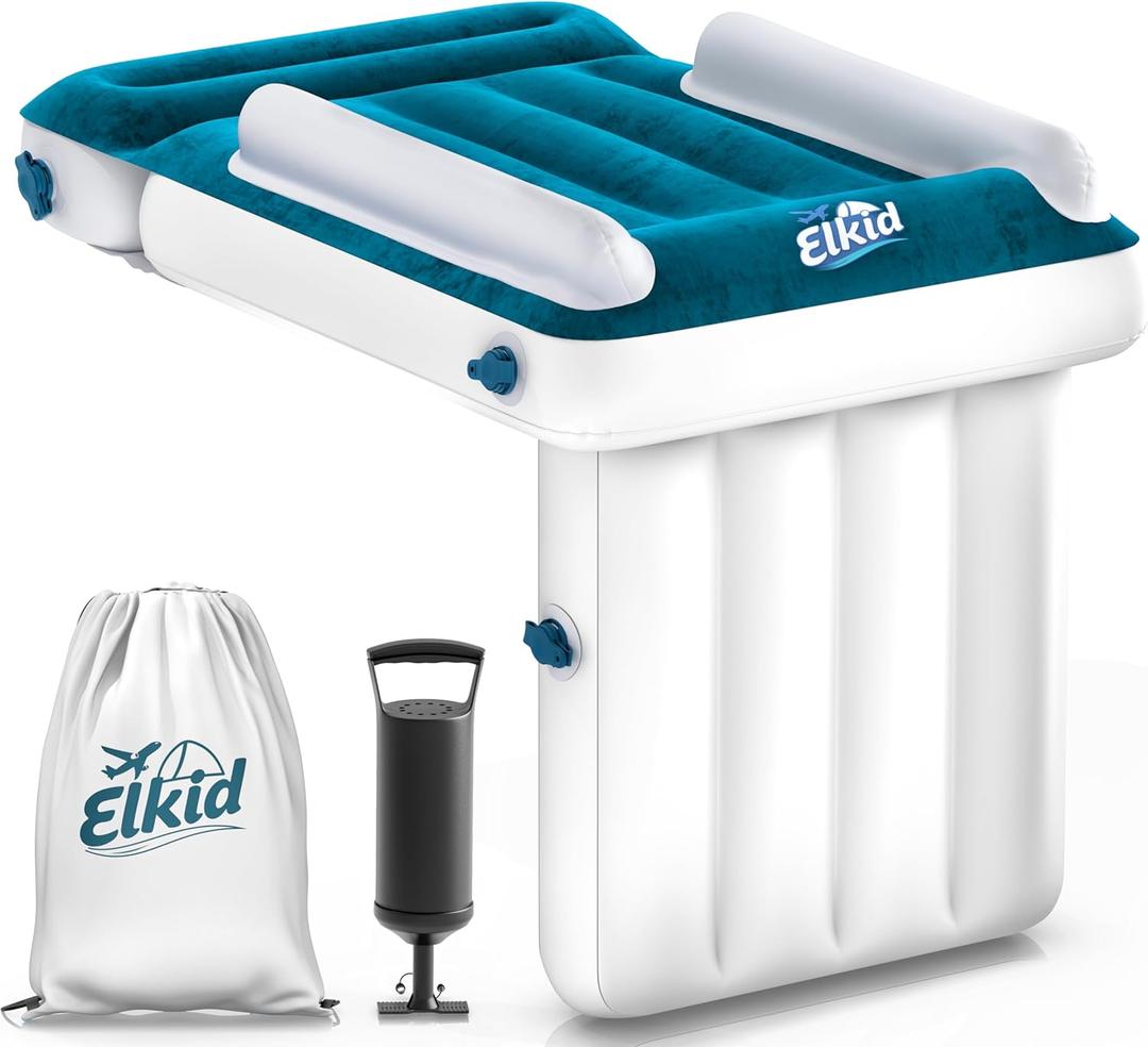 Elkid Toddler Airplane Bed - Kids Plane Bed, Seat Extender for Kids