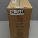 Portable Washing MachineMini 16L Washer Machine With Spin BasketSmall Folding Washer Machine of Underwear, Baby and Small Clothes, Suitable for Apartments Home Hotel Camping (Beige)