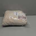 H.VERSAILTEX Velvet Stretch Couch Cushion Cover Plush Cushion Slipcover for Chair Loveseat Sofa Cushion Furniture Protector Seat Cushion Sofa Cover (3 Piece Sofa Cushion Covers, Ivory)