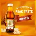2 x Gold Peak Tea, Unsweet Tea, 16.9 fl oz, 6 Pack (EXP 09/22/25)