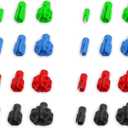Plastic Adapters Universal Red and Green Boresighter Suitable for .17 to 12GA Calibers (Universal Adapters, 2 Packs)