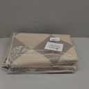 Beeiva Checkered Print Kitchen Runner Rugs Non Skid Washable 2.5x8, Ultra Thin Low Pile Green Runners for Hallways 8ft, Geometric Farmhouse Floor Carpet for Bedroom Entryway, Modern Plaid Home Decor