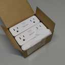 Remote Control Outlet with 2 Independent Control Sockets, Wireless Remote Light Switch Set, Remote Outlet Plug Up to 100 FT Range, FCC Certified, 15A/1875W, White (2 Outlets + 1 Remote)