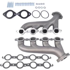 LS Swap Cast Iron Manifold 9988-R-BLEM Replacement for Chevy LS1 LS2 LS3 4.8L 5.3L 6.0L