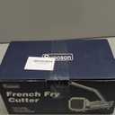 French Fry Cutter, Ruooson Professional Potato Cutter Slicer with 1/2 In Stainless Steel Blades, Great for Whole Potatoes Carrots Cucumbers.