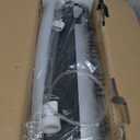 90KPa Portable Vacuum Sealer Machine for Food, One-Touch Open Lid, Detachable & Easy to Clean, Vertical Placement Saves Space, Powerful Suction for Freezer Bags & Food Storage Black Silver