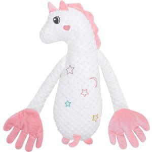 Baby Soothers Toys, Cute Animal Plush Stuffed Doll Toy for Girls Boys, Portable Dinosaur Unicorn Figure Soothing Dolls for Home and Travel (002, One Size)
