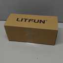 Litfun Memory Foam Slippers for Women Men Cozy Warm House Shoes Indoor and Outdoor 38-39