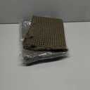 MIULEE Set of 2 Waffle Bathroom Rugs, Super Absorbent Non Slip Bath Rugs, Washable Bath Mats with Tassels, Ultra Soft Rubber Backed Shower Mat for Bathroom Floor, Tub, Green, 17"x24"+18"x30"