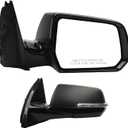 Dasbecan Right Side Mirror Fit 2018 2019 Chevrolet Traverse Power Heated Door Mirror
