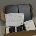 Suptek Clamp-on 32 Inch Dual Monitor Desk Mount Riser Shelf Computer Stands for 2 Monitor,Laptop,Printer, Notebook,32.2 x 7.8 x 5.7