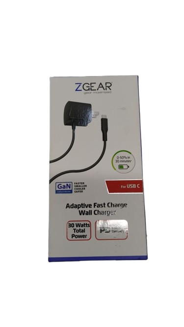 ZGEAR Adaptive Fast Charge Wall Charger USB C