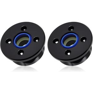 48630-96J04 2 PCS Trim Cylinder End Cap With Seals Compatible with 4Cyl 6Cyl 4 Stroke 115-300 HP Outboards
