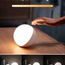 Hifree Touch Lamp, Multicolor Night Light for Kids, Small LED Table Lamp for Bedroom, Dimmable Bedside Lamp with Warm & White Light