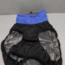 IECOii Extra Warm Dog Coat - Reflective Adjustable Jacket with Buckle Fleece Turtleneck for Cold Weather - Soft Winter Coat for Small, Medium & Extra Large Dogs, 2XL