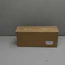 NelyBet Utensil Holder Silverware Caddy for Party Countertop, 3pcs Bins Set Silverware Caddy Organizer Holders for Spoon and Fork, White and Black