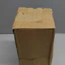 Carbon Fiber Exhaust Tips 3" Inlet 4"Outlet, Universal Tailpipe 3 Inch Exhaust Muffler Tip (Black) (1)